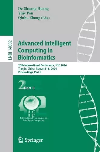 Advanced Intelligent Computing in Bioinformatics cover