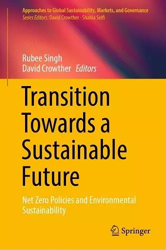 Transition Towards a Sustainable Future cover