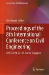 Proceedings of the 8th International Conference on Civil Engineering cover
