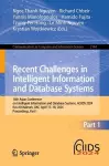 Recent Challenges in Intelligent Information and Database Systems cover