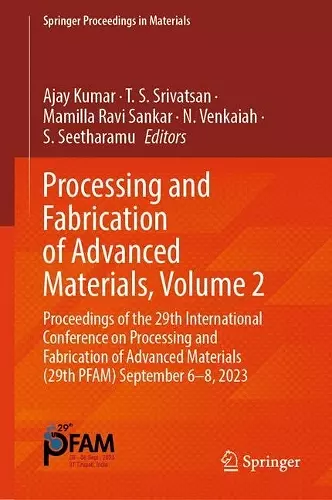 Processing and Fabrication of Advanced Materials, Volume 2 cover