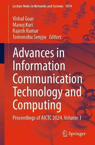 Advances in Information Communication Technology and Computing cover
