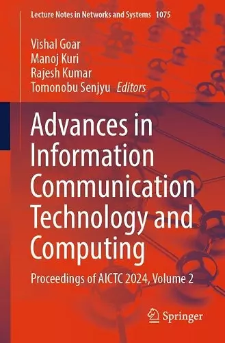 Advances in Information Communication Technology and Computing cover