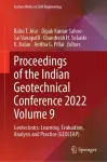 Proceedings of the Indian Geotechnical Conference 2022 Volume 9 cover