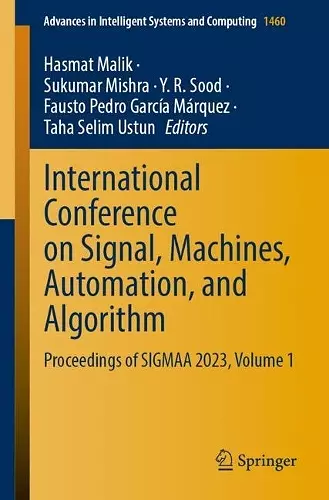 International Conference on Signal, Machines, Automation, and Algorithm cover
