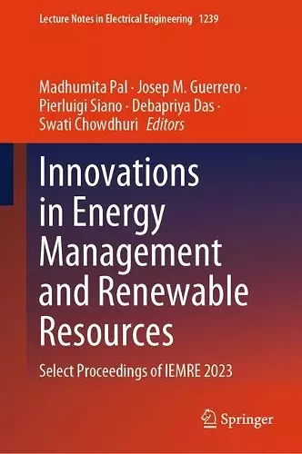 Innovations in Energy Management and Renewable Resources cover