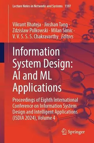 Information System Design: AI and ML Applications cover