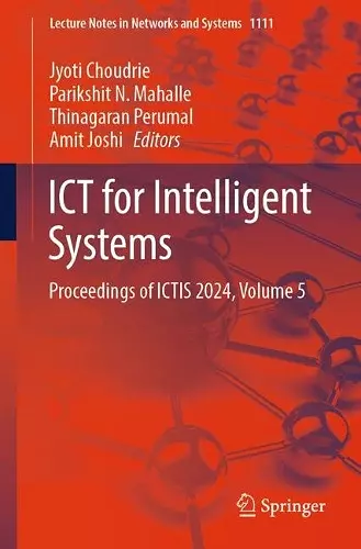 ICT for Intelligent Systems cover
