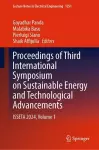 Proceedings of Third International Symposium on Sustainable Energy and Technological Advancements cover