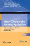 Neural Computing for Advanced Applications cover