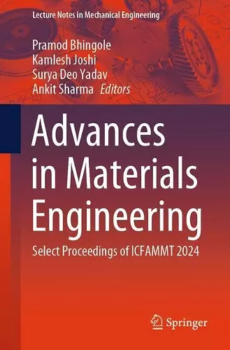 Advances in Materials Engineering cover