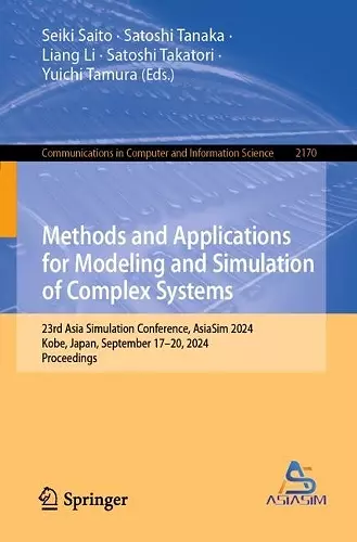 Methods and Applications for Modeling and Simulation of Complex Systems cover
