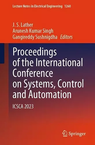 Proceedings of the International Conference on Systems, Control and Automation cover