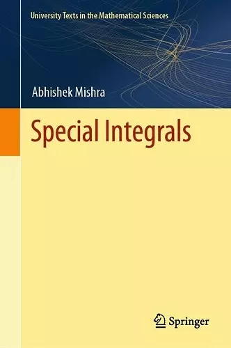 Special Integrals cover