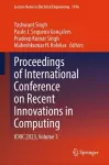 Proceedings of International Conference on Recent Innovations in Computing cover