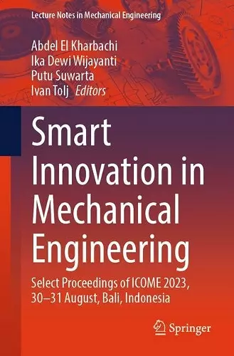 Smart Innovation in Mechanical Engineering cover
