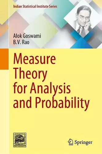 Measure Theory for Analysis and Probability cover