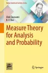 Measure Theory for Analysis and Probability cover