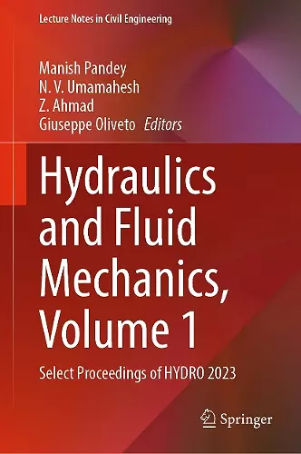 Hydraulics and Fluid Mechanics, Volume 1 cover