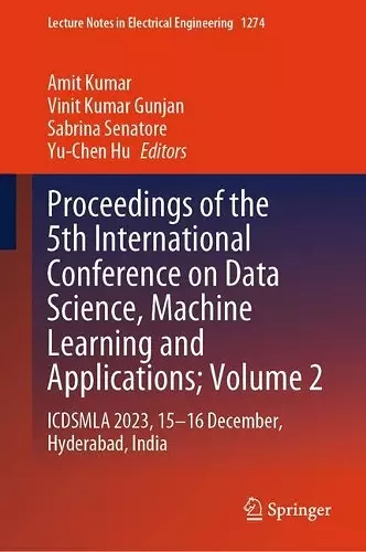 Proceedings of the 5th International Conference on Data Science, Machine Learning and Applications; Volume 2 cover