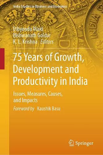75 Years of Growth, Development and Productivity in India cover