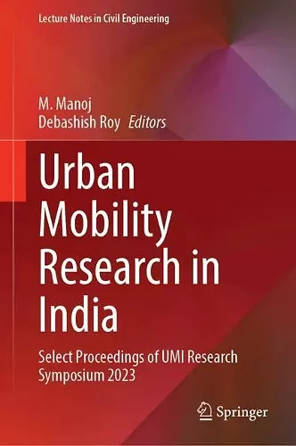 Urban Mobility Research in India cover