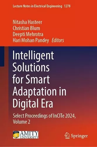 Intelligent Solutions for Smart Adaptation in Digital Era cover