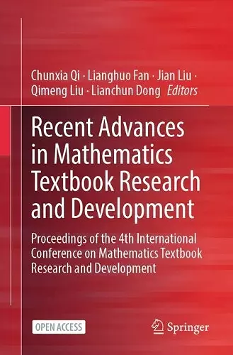 Recent Advances in Mathematics Textbook Research and Development cover