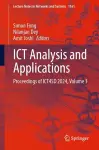 ICT Analysis and Applications cover
