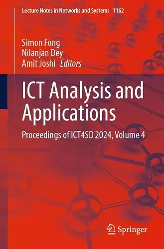ICT Analysis and Applications cover