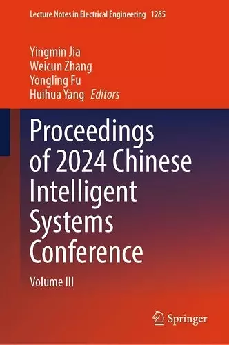 Proceedings of 2024 Chinese Intelligent Systems Conference cover