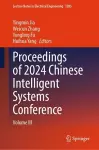 Proceedings of 2024 Chinese Intelligent Systems Conference cover