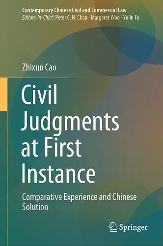 Civil Judgments at First Instance cover