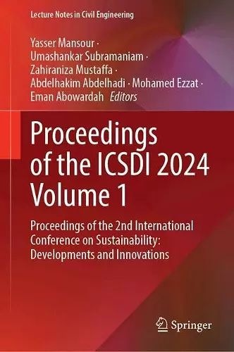 Proceedings of the ICSDI 2024 Volume 1 cover