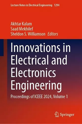 Innovations in Electrical and Electronics Engineering cover
