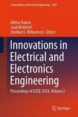 Innovations in Electrical and Electronics Engineering cover