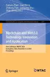 Blockchain and Web3.0 Technology Innovation and Application cover