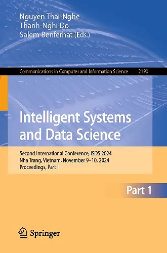 Intelligent Systems and Data Science cover