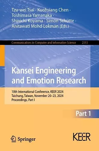 Kansei Engineering and Emotion Research cover