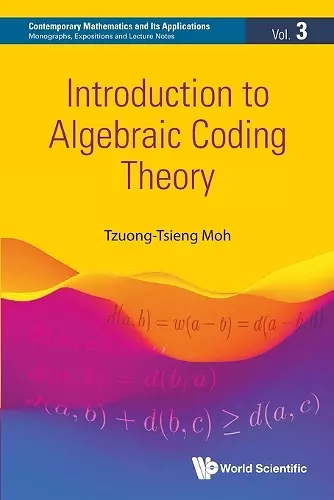 Introduction To Algebraic Coding Theory cover