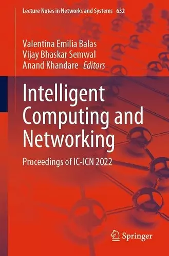 Intelligent Computing and Networking cover