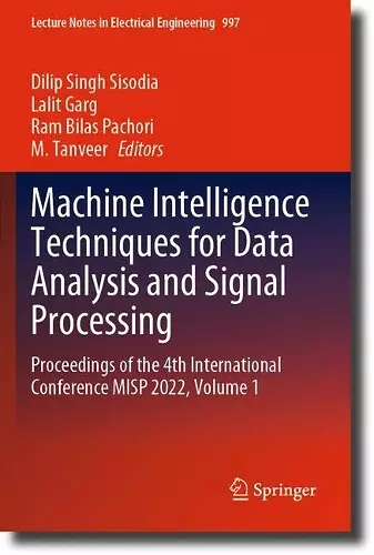 Machine Intelligence Techniques for Data Analysis and Signal Processing cover