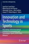 Innovation and Technology in Sports cover