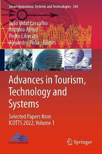 Advances in Tourism, Technology and Systems cover