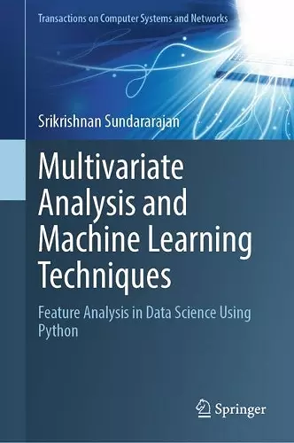 Multivariate Analysis and Machine Learning Techniques cover