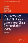 The Proceedings of the 17th Annual Conference of China Electrotechnical Society cover