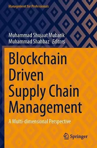 Blockchain Driven Supply Chain Management cover