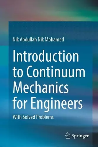 Introduction to Continuum Mechanics for Engineers cover