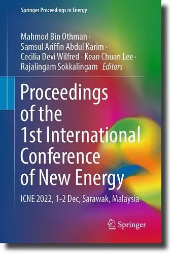 Proceedings of the 1st International Conference of New Energy cover