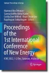 Proceedings of the 1st International Conference of New Energy cover